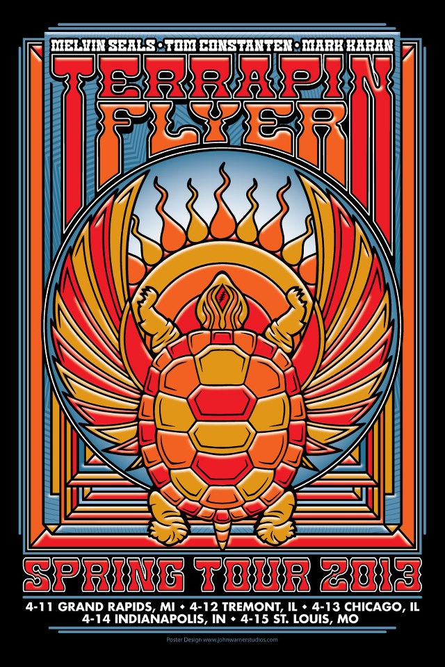 Terrapin Flyer feat. Melvin Seals, Tom Constanten AND Mark Karan - SUNDAY, April 14th