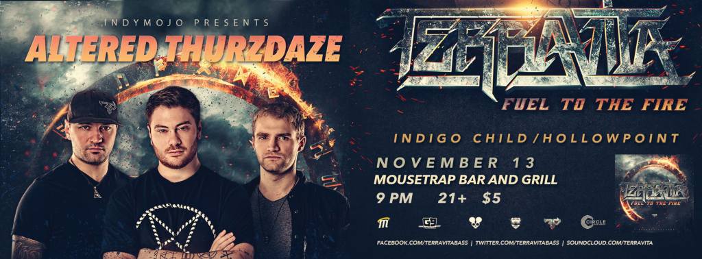 IndyMojo Presents: Altered Thurzdaze w/ TERRAVITA