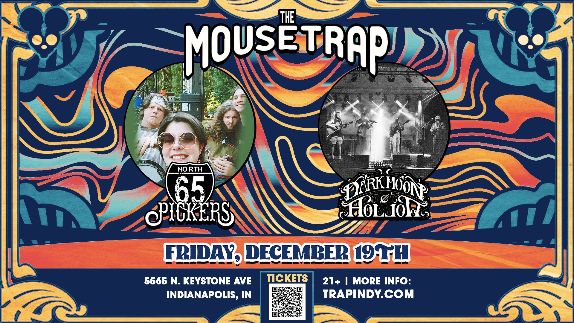 65 North Pickers & Dark Moon Hollow @ The Mousetrap - Friday, December 19th