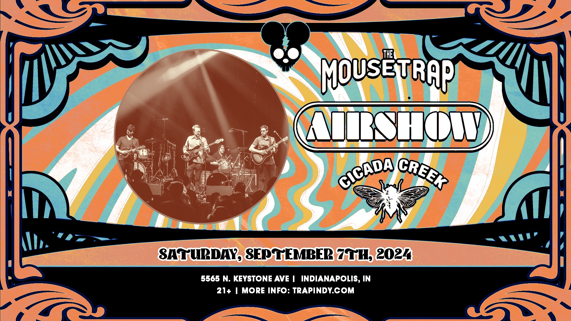 Airshow w/ Cicada Creek @ The Mousetrap - Saturday, September 7th