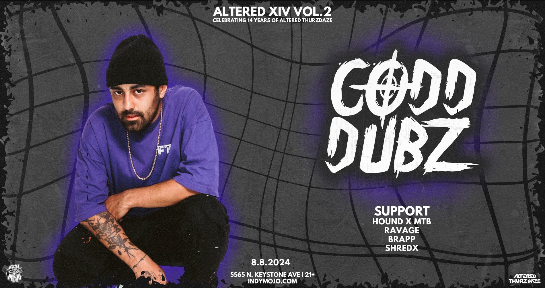 Altered Thurzdaze: Altered XIV vol 2 w/ Codd Dubz - Thursday, August 8th