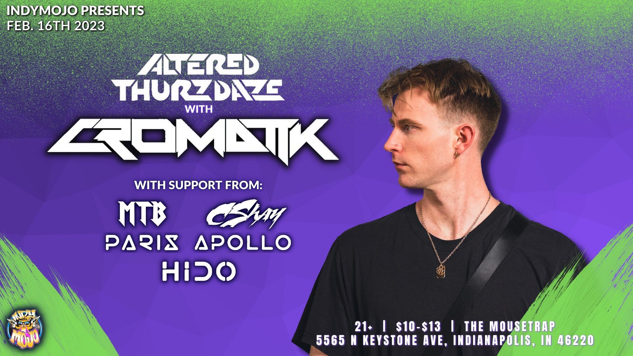 Altered Thurzdaze w/ Cromatik - Thursday, February 16th