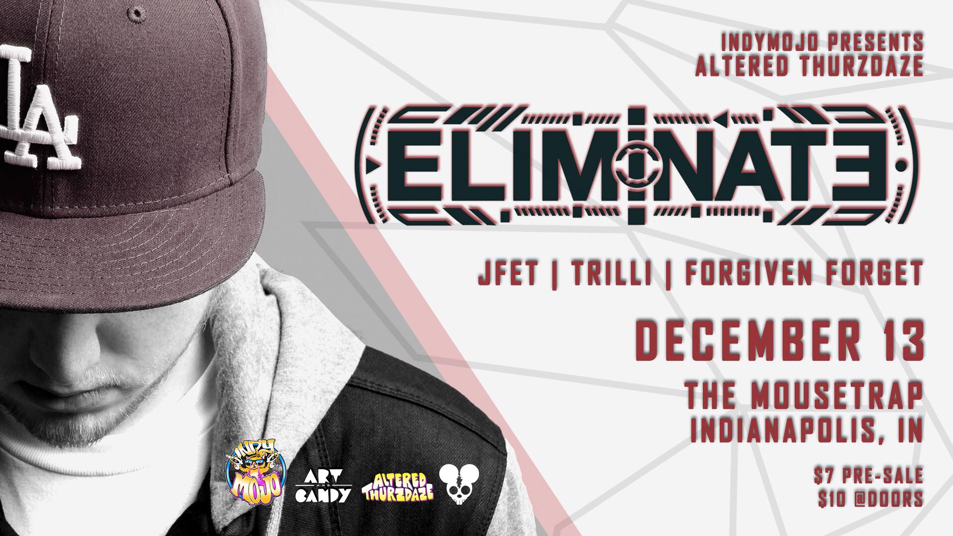 Altered Thurzdaze w/ Eliminate - Thursday, December 13th