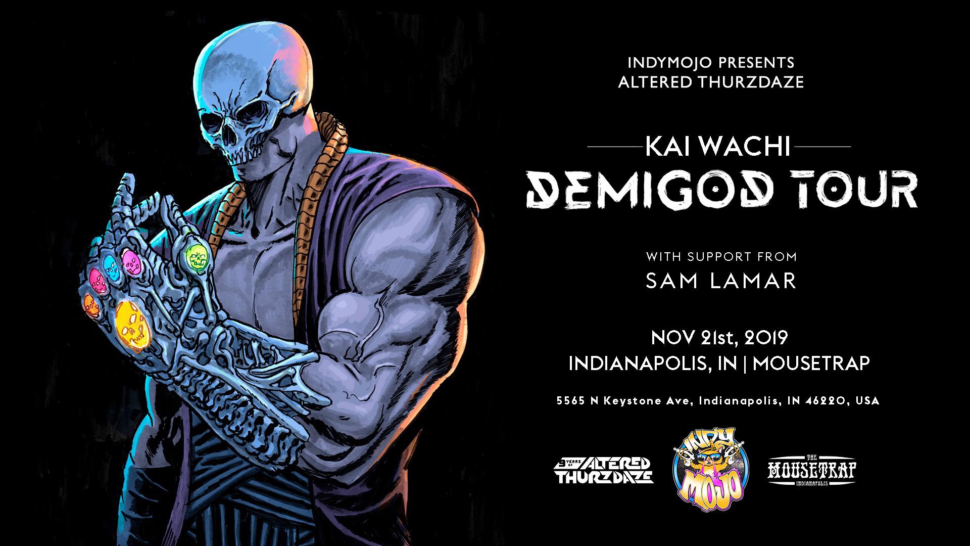 Altered Thurzdaze w/ Kai Wachi & Sam Lamar - Thursday, November 21st