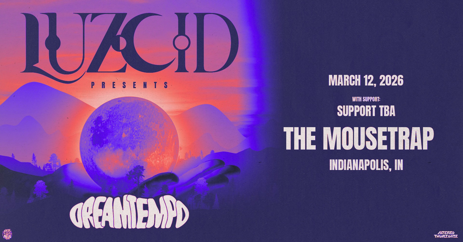 Altered Thurzdaze w/ LUZCID - Thursday, March 12th