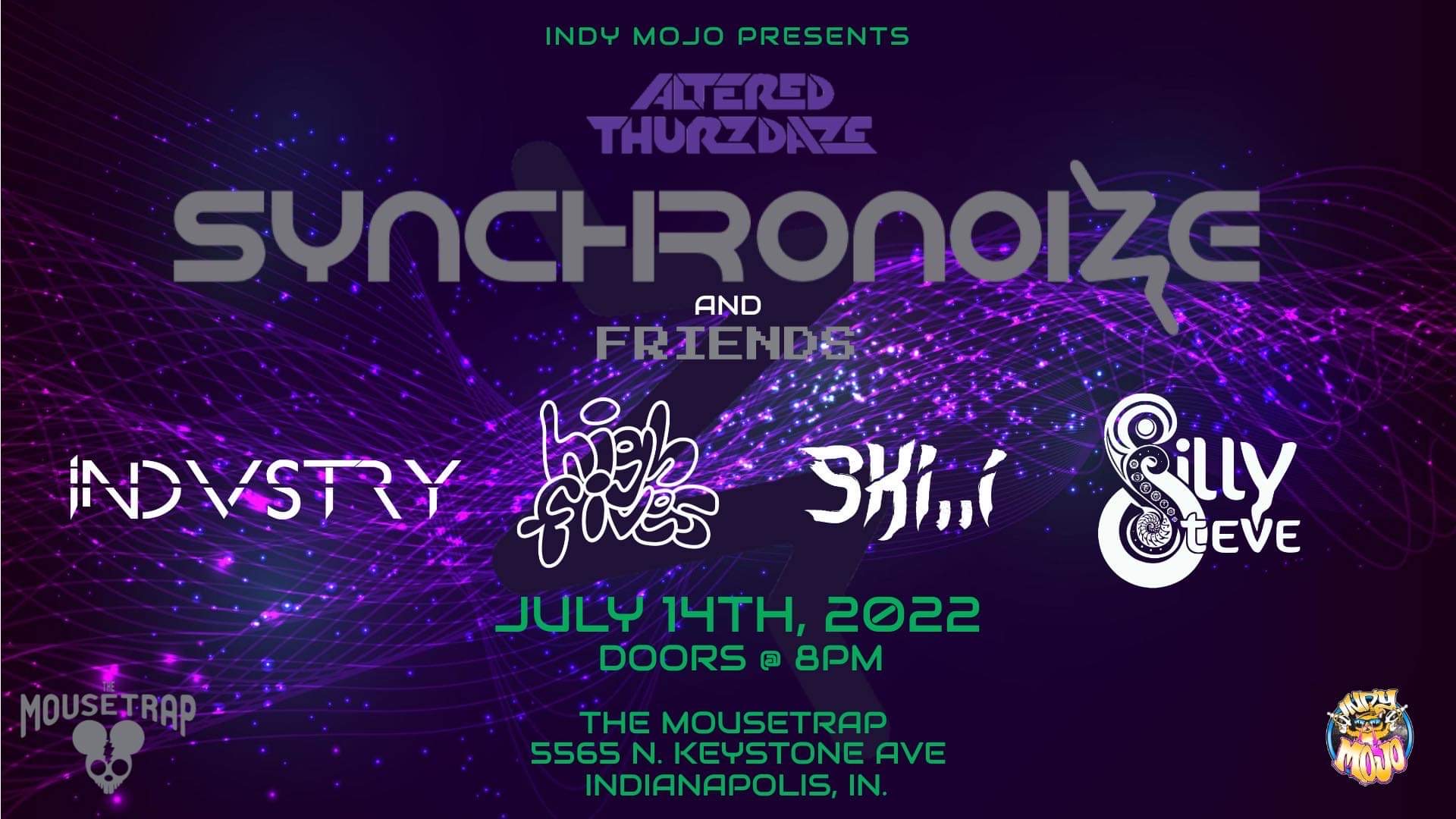 Altered Thurzdaze w/ Synchronoize and Friends - Thursday, July 14th
