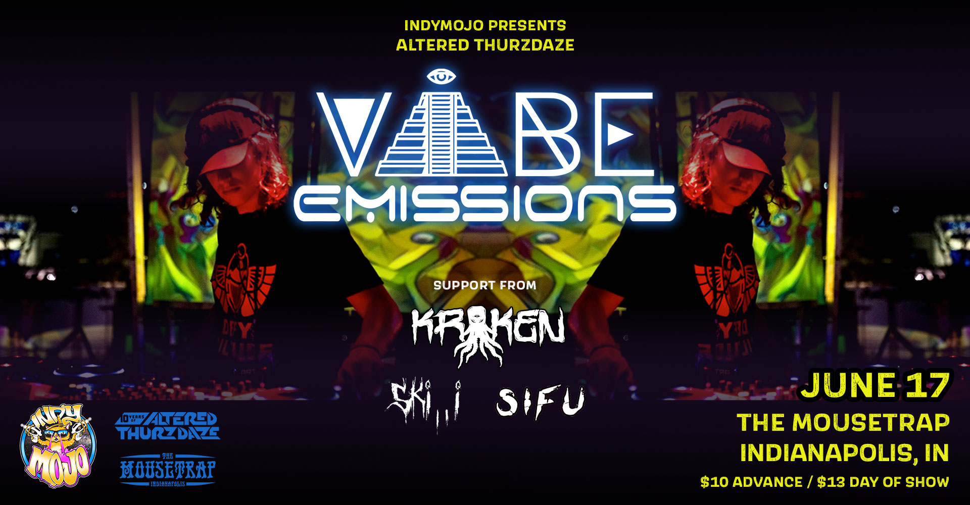 Altered Thurzdaze w/ Vibe Emissions - Thursday, June 17th