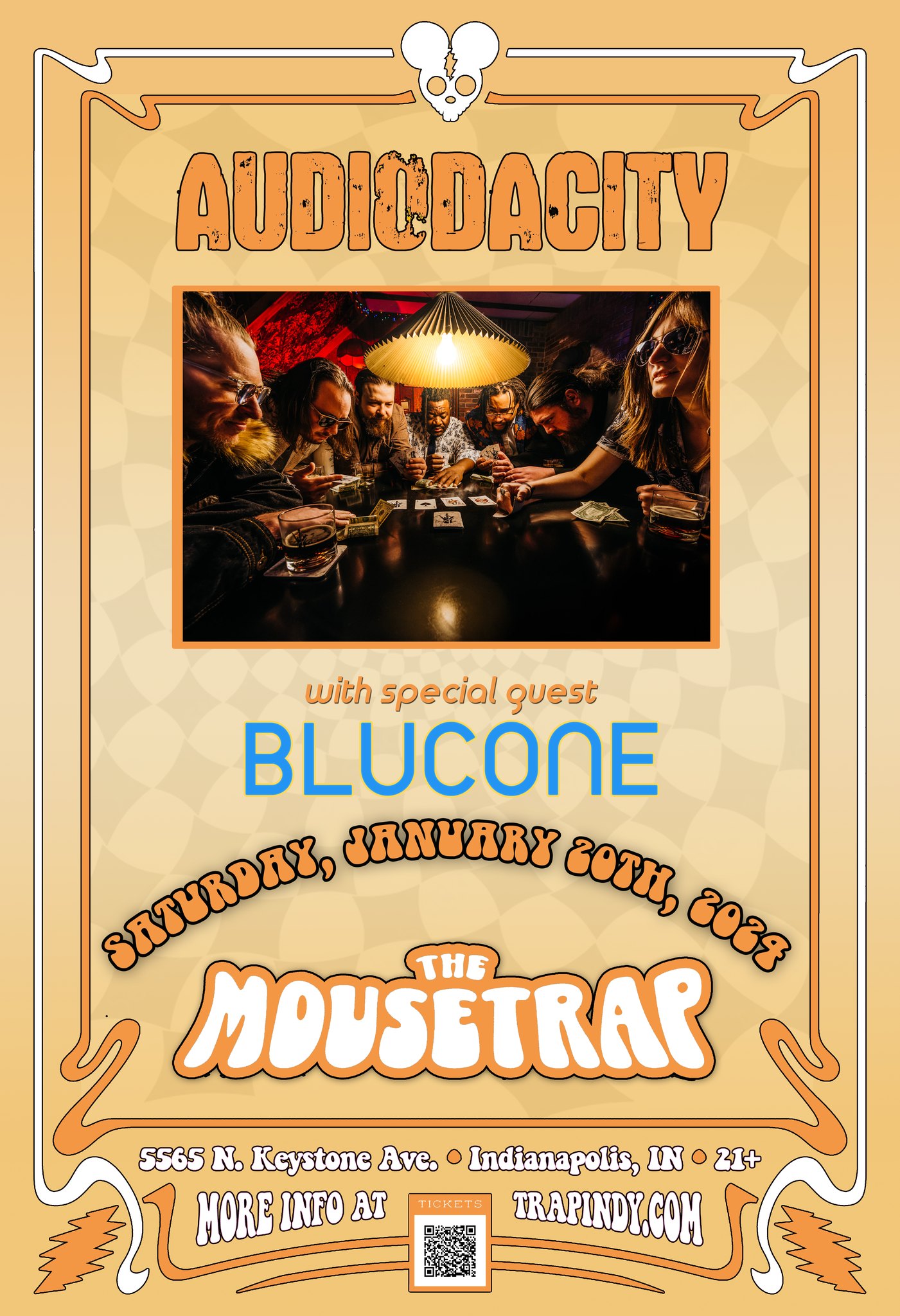 Audiodacity w/ Blucone @ The Mousetrap - Saturday, January 20th