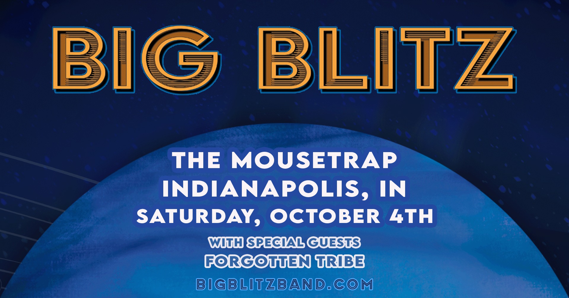 Big Blitz w/ Forgotten Tribe @ The Mousetrap - Saturday, October 4th