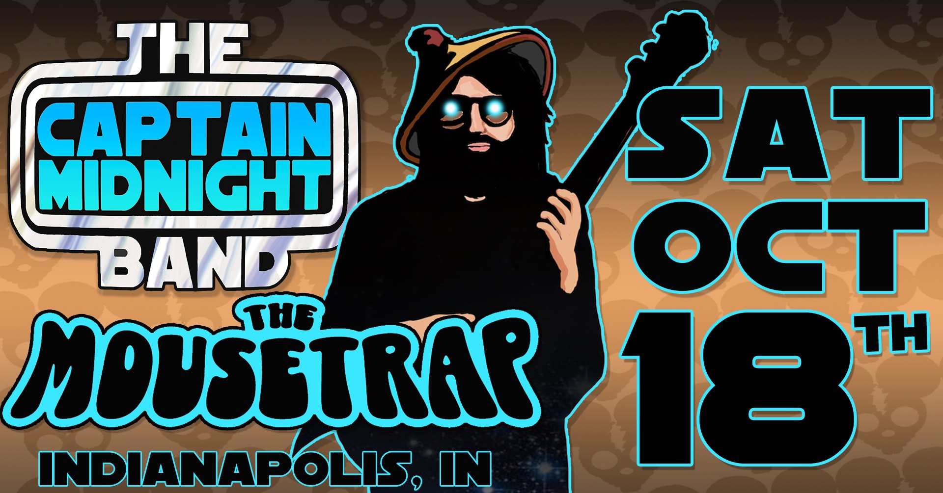 Captain Midnight Band & Booze Hounds Bluegrass @ The Mousetrap - Saturday, October 18th