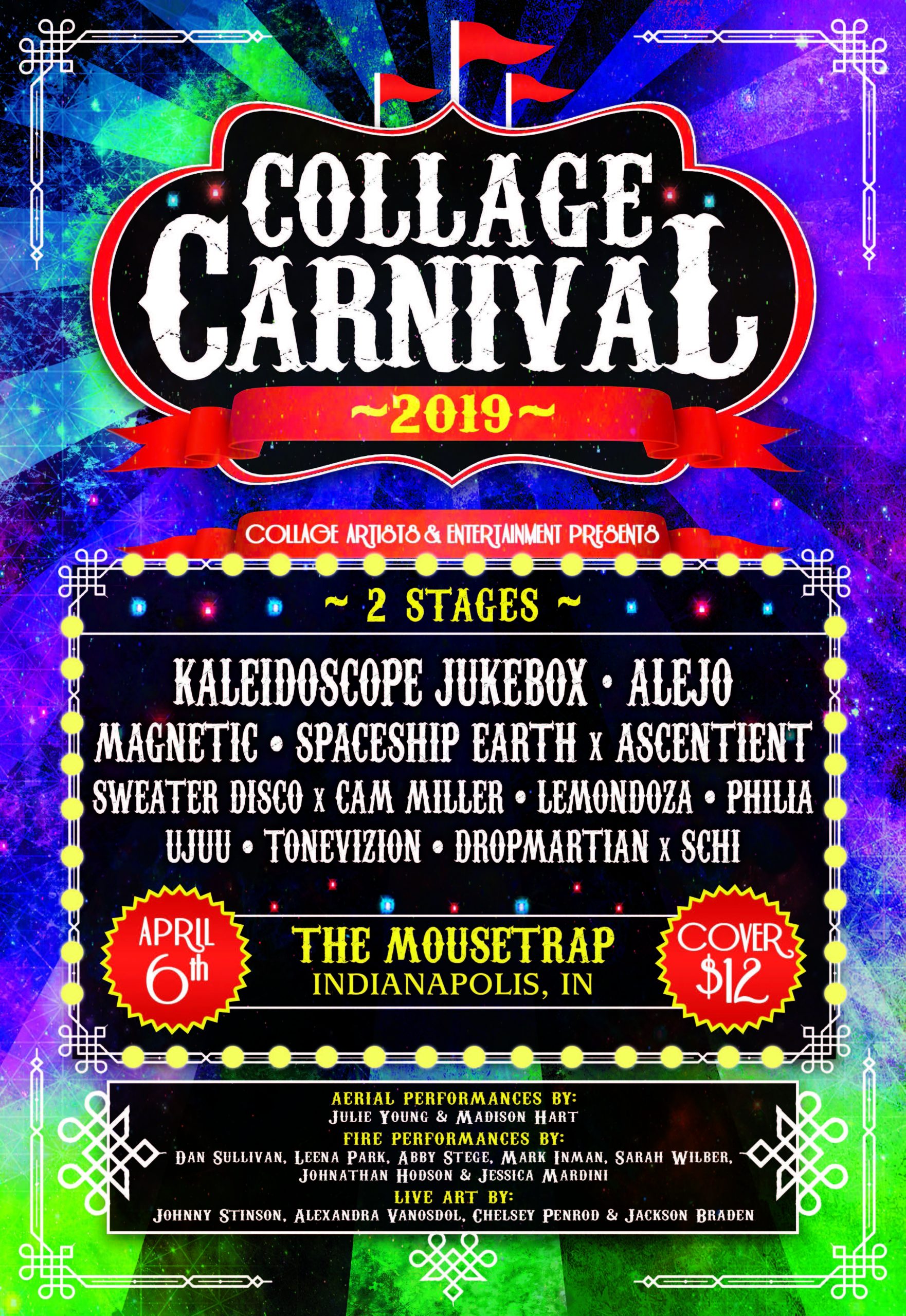 Collage Carnival - Saturday, April 6th