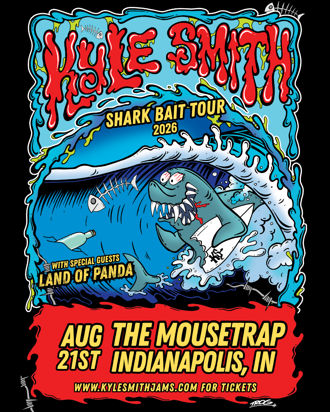 Kyle Smith w/ Land of Panda @ The Mousetrap - Friday, August 21