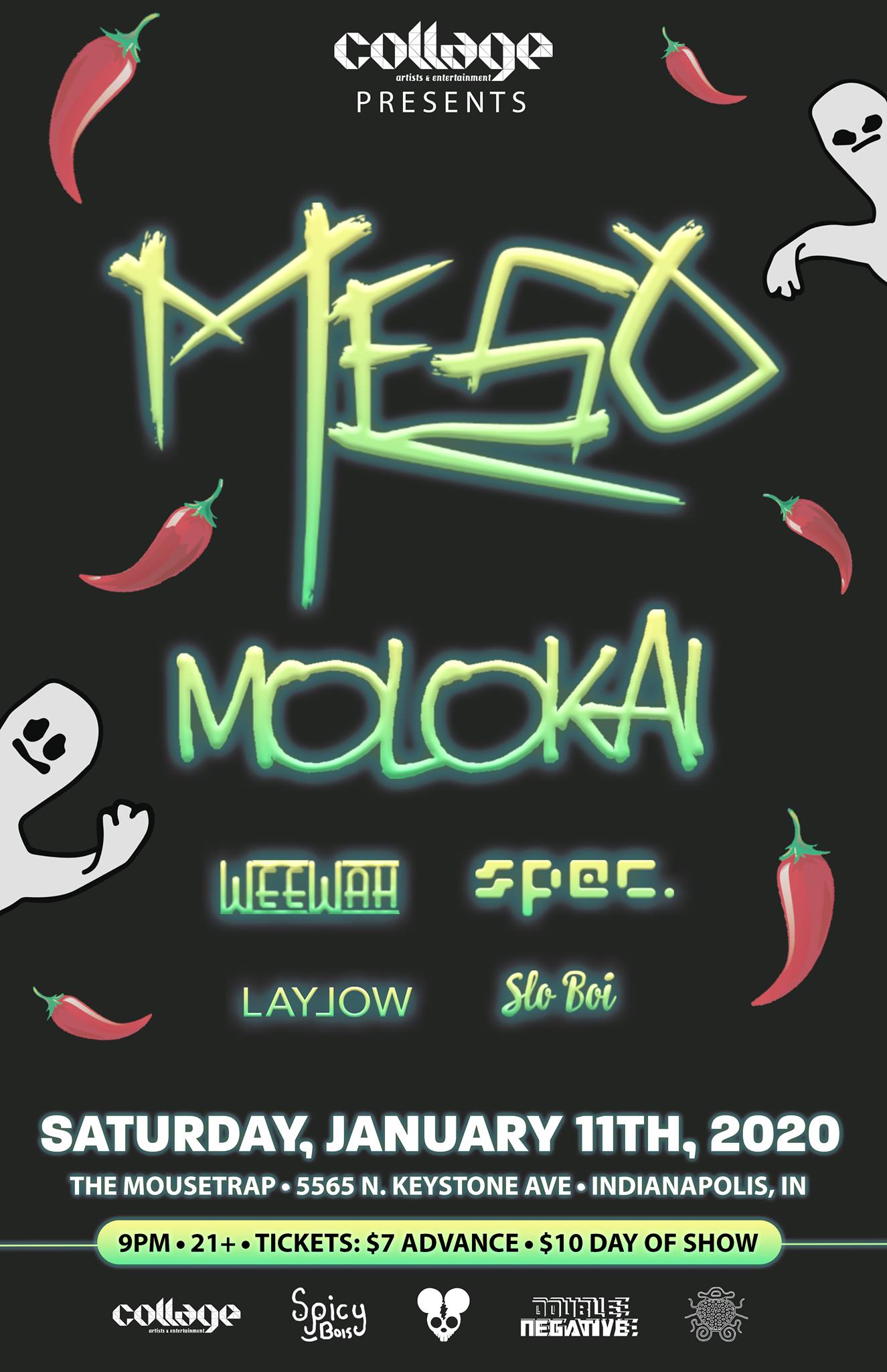 MeSo w/ Molokai - Saturday, January 11th