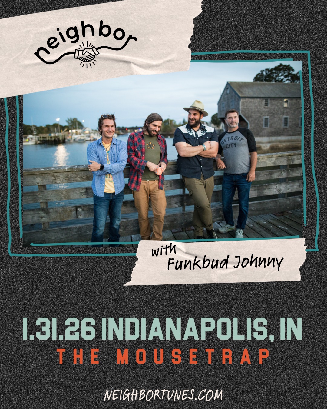 Neighbor w/ Funkbud Johnny @ The Mousetrap - Saturday, January 31st, 2026