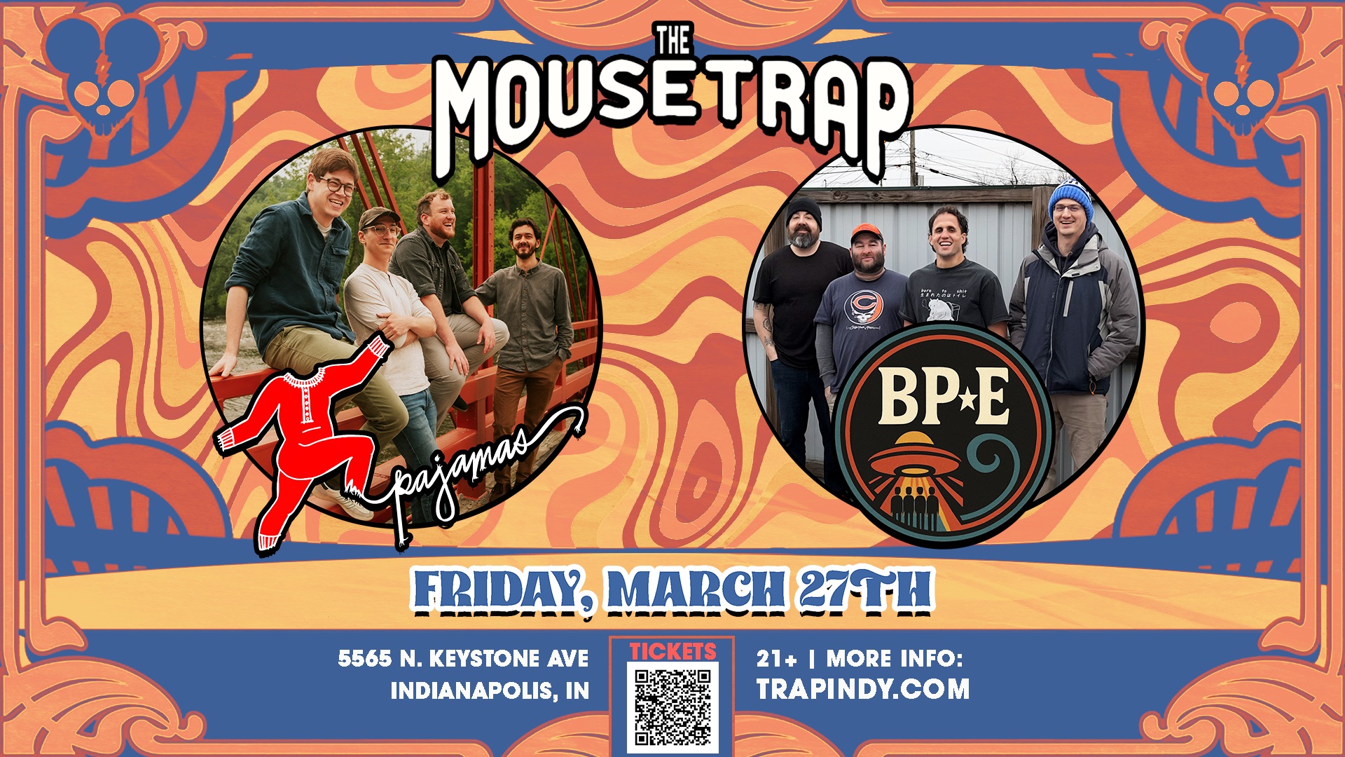 Pajamas w/ Billy Pilgrim & the Earthlings  @ The Mousetrap - Friday, March 27th
