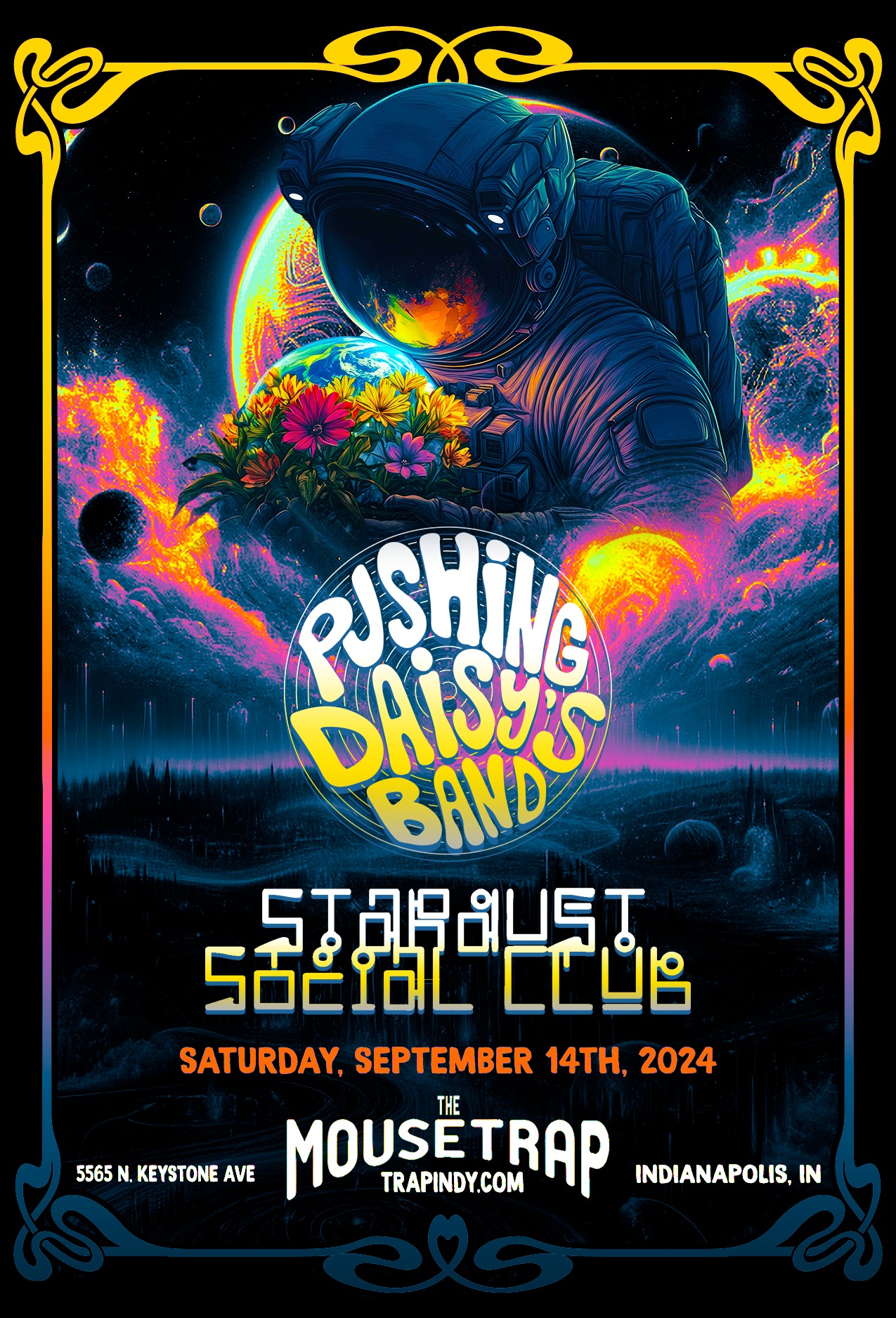 Pushing Daisy's Band & Stardust Social Club @ The Mousetrap - Saturday, September 14th