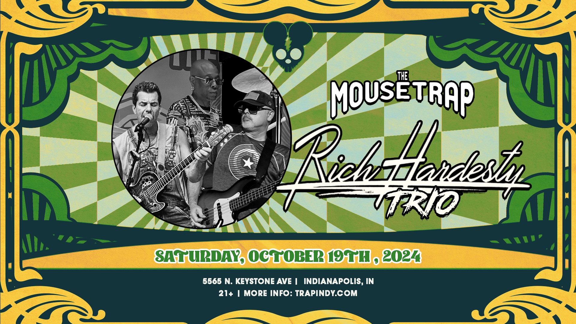 Rich Hardesty Trio @ The Mousetrap - Saturday, October 19th