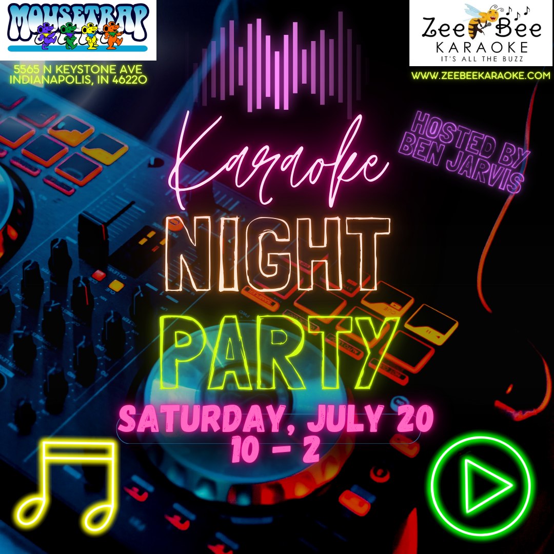Saturday Karaoke Slam - Saturday, July 20th