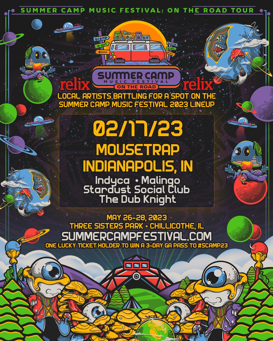 Summer Camp: On the Road Tour at The Mousetrap - Friday, February 17th