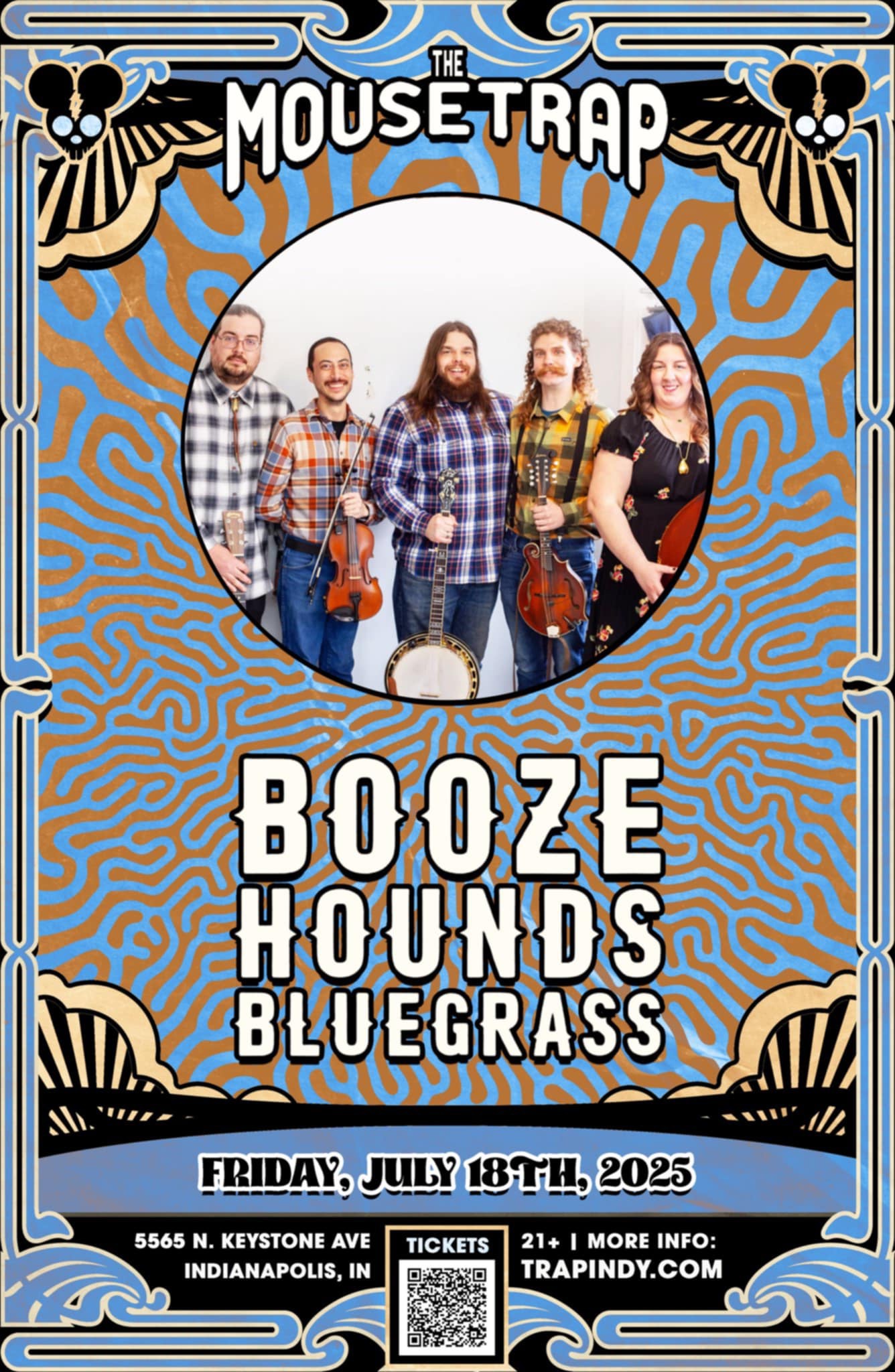 Summer Shindig w/ Booze Hounds Bluegrass @ The Mousetrap - Friday, July 18th