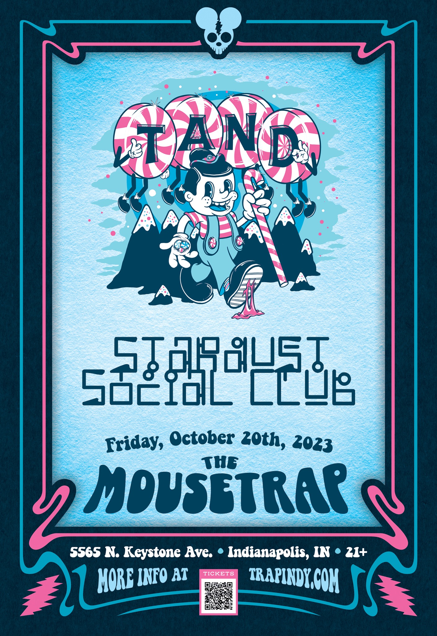 TAND & Stardust Social Club @ The Mousetrap - Friday, October 20th