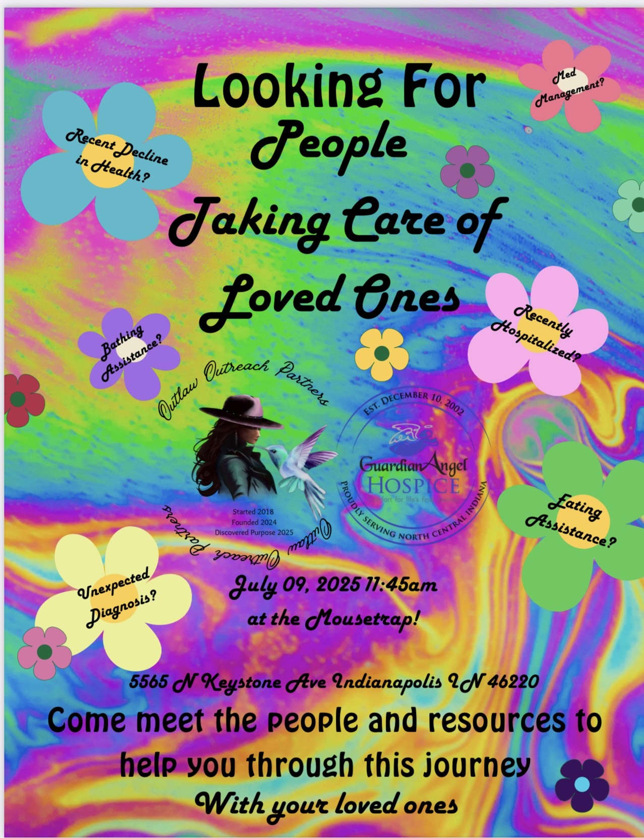 Taking Care of Loved Ones - Wednesday, July 9th