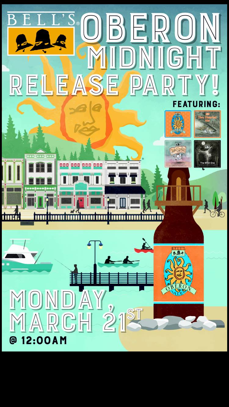 Bell's Oberon Midnight Release Party at The Trap - Sunday, March 20th