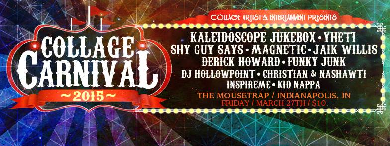 COLLAGE CARNIVAL - Friday, March 27th