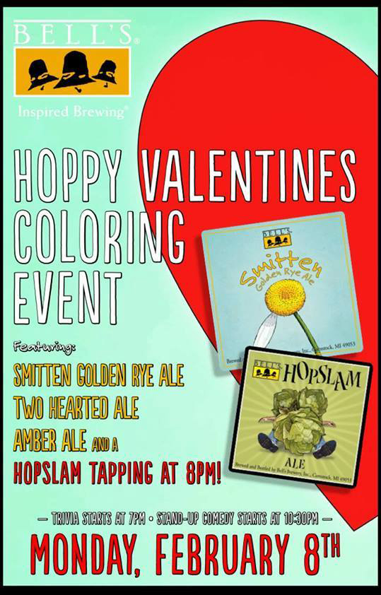 Hoppy Valentines / Hopslam Tapping - Monday, February 8th