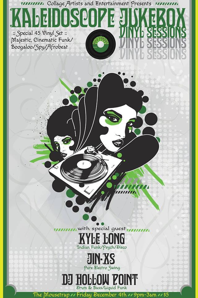 Kaleidoscope Jukebox and Friends - The Vinyl Sessions - Friday, December 4th